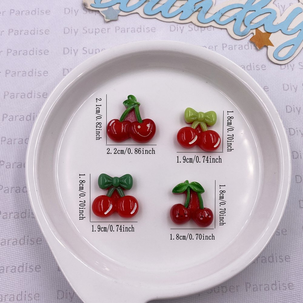 16pcs Colorful Kawaii Cartoon  - Paradise Jewelry & Watches Llc 评论和价格