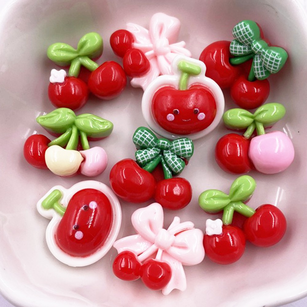 24pcs Colorful Kawaii Cartoon  - Paradise Jewelry & Watches Llc 评论和价格