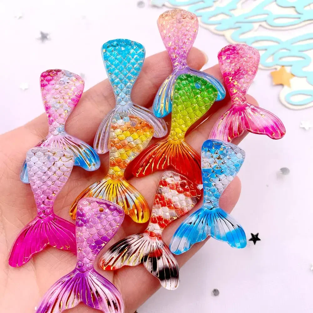 10pcs Glitter Colorful Resin M - Paradise Jewelry & Watches Llc 评论和价格