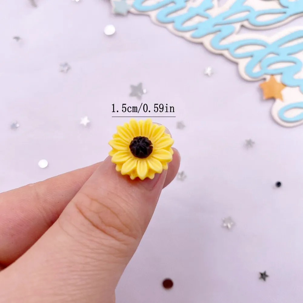 30Pcs Resin Colorful 15mm Sunf - Paradise Jewelry & Watches Llc 评论和价格