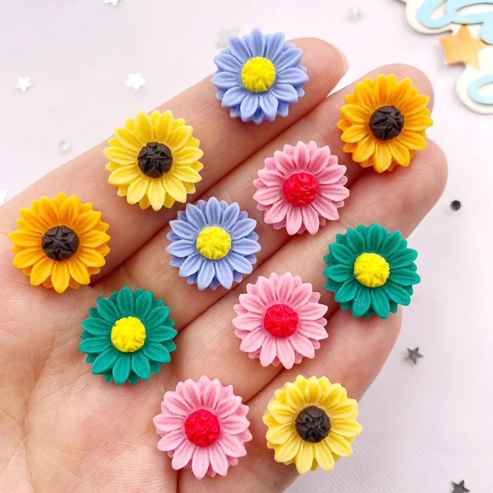 30Pcs Resin Colorful 15mm Sunf - Paradise Jewelry & Watches Llc 评论和价格
