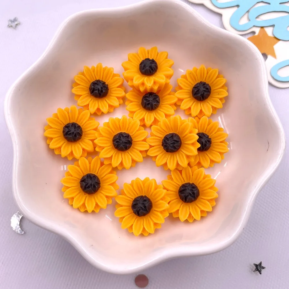 30Pcs Resin Colorful 15mm Sunf - Paradise Jewelry & Watches Llc 评论和价格