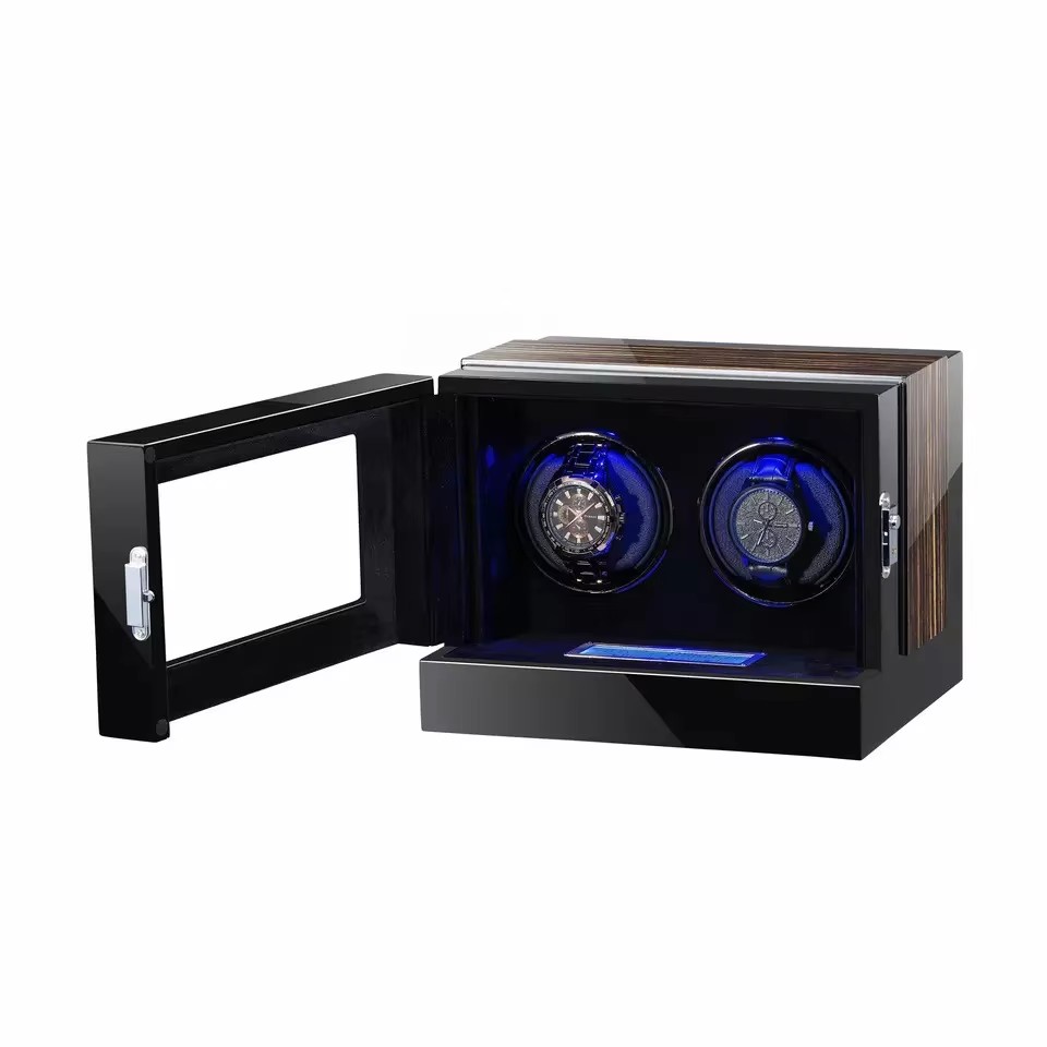 2 Slots Protective Luxury Watc - Automatic Watch Winder 评论和价格