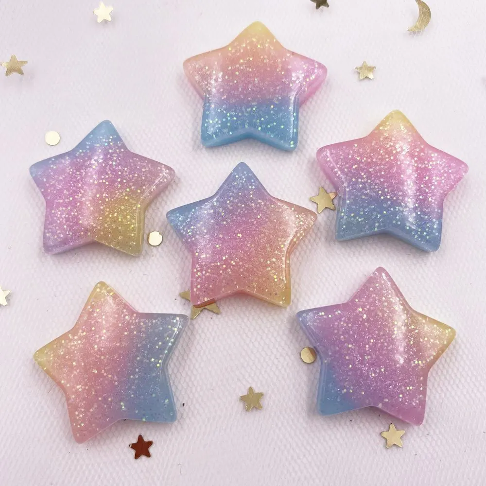 10PCS Glitter Kawaii Resin Col - Paradise Jewelry & Watches Llc 评论和价格