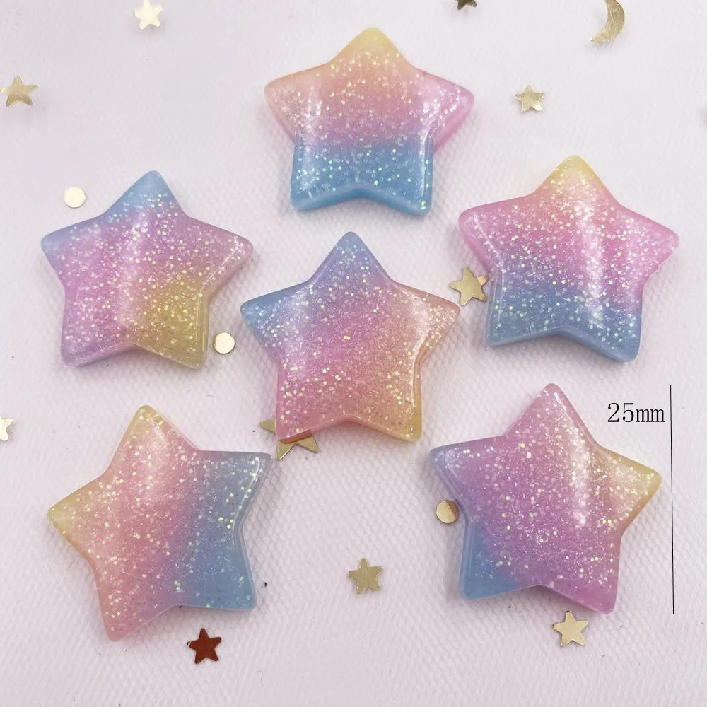 10PCS Glitter Kawaii Resin Col - Paradise Jewelry & Watches Llc 评论和价格
