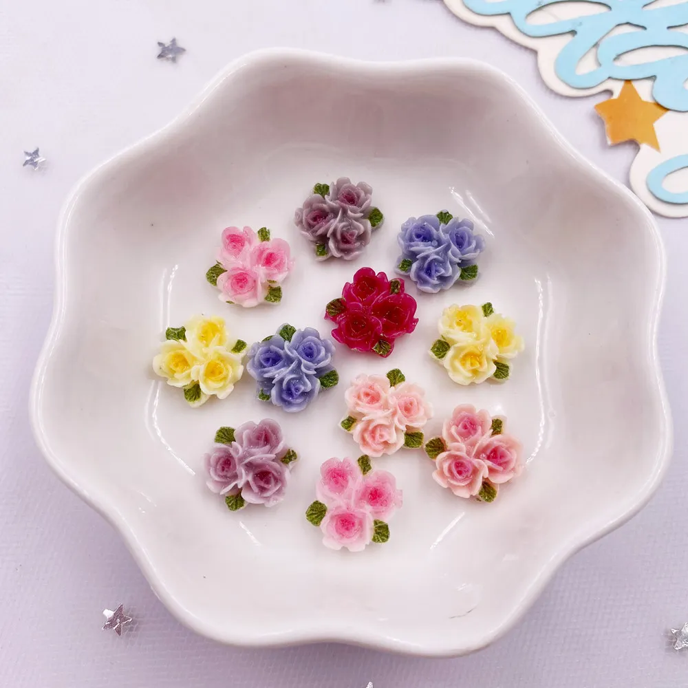 50pcs Resin Mini Colorful Thre - Paradise Jewelry & Watches Llc 评论和价格