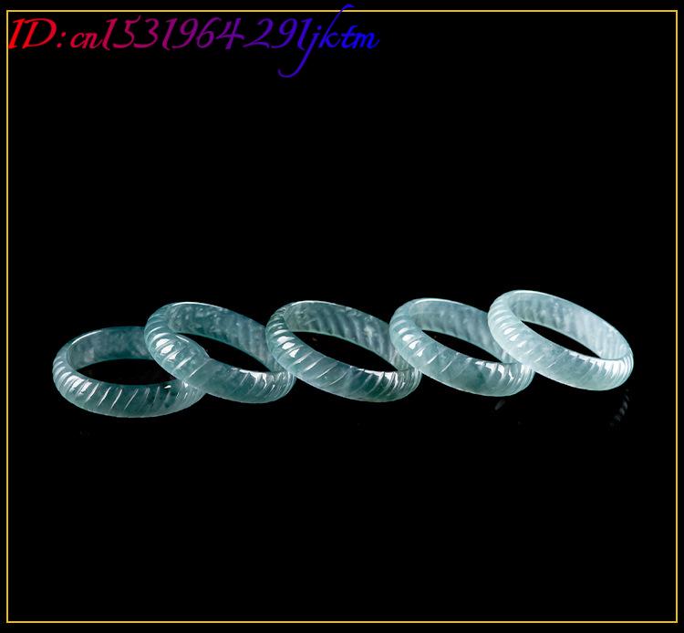 Blue Real Burmese Jadeite Ring - Jewelry & Watches Vitopoulos Reviews 评论和价格