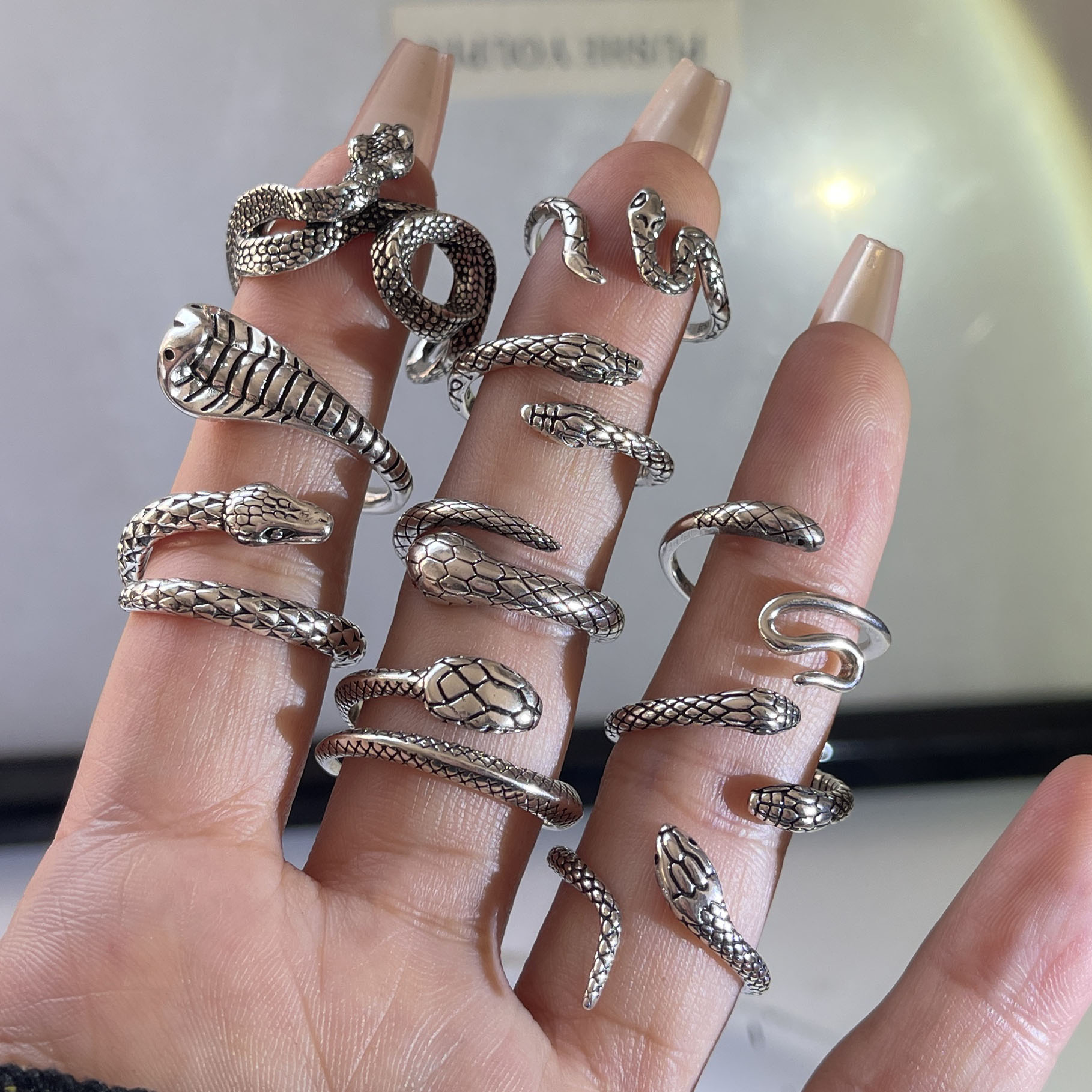 925 Sterling Silver Rings for  - Statement Cocktail Ring 评论和价格
