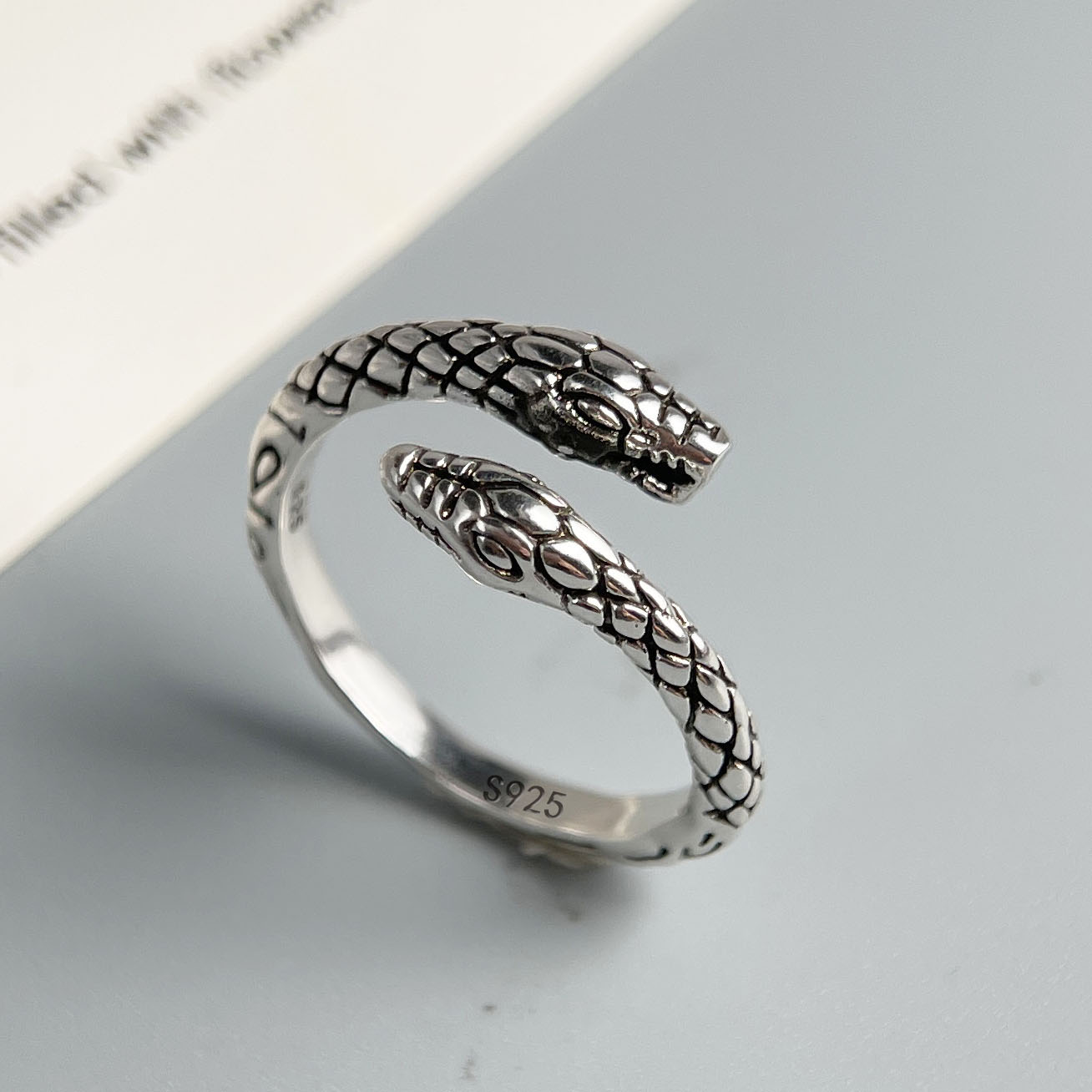 925 Sterling Silver Rings for  - Statement Cocktail Ring 评论和价格