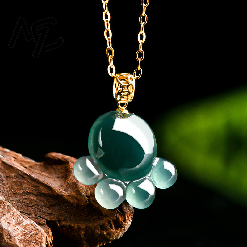 Natural Real Emerald Blue Wate - Jewelry & Watches Vitopoulos Reviews 评论和价格