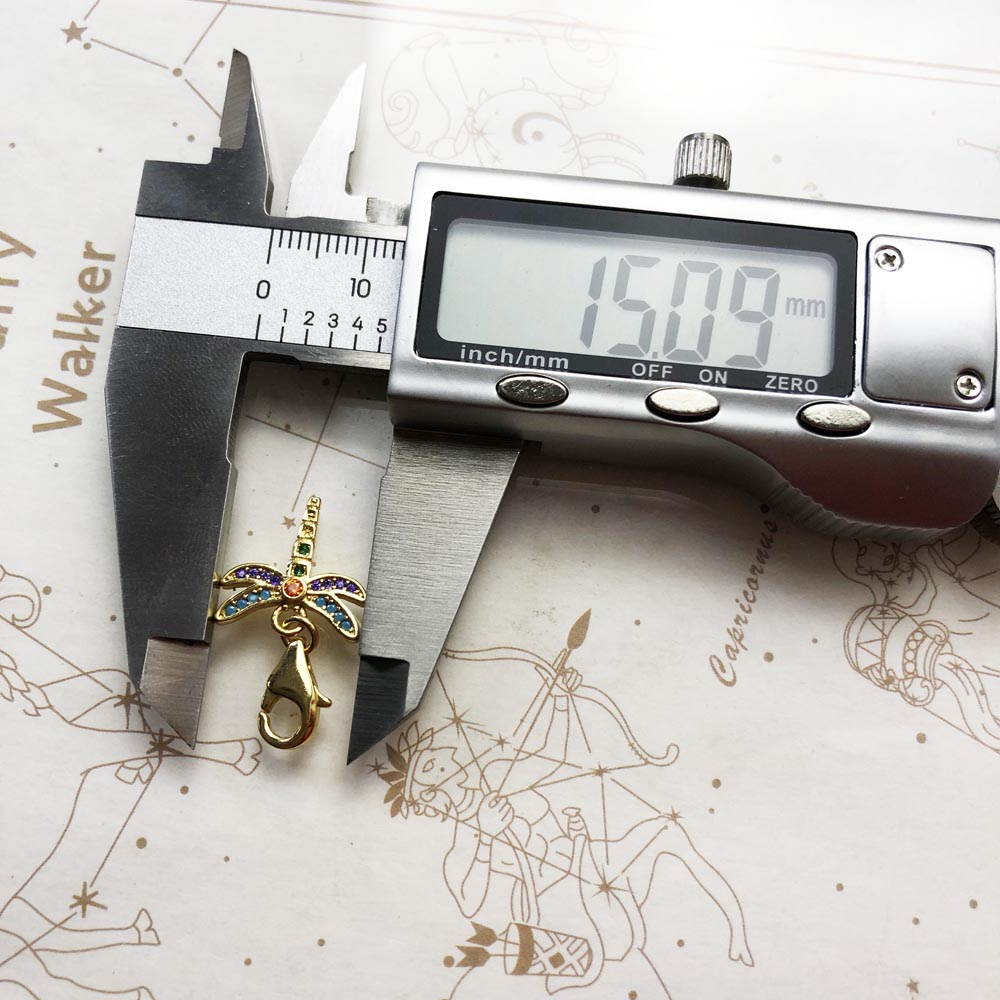 Dragonfly Charm Pendant Autumn - Paradise Jewelry & Watches Llc 评论和价格