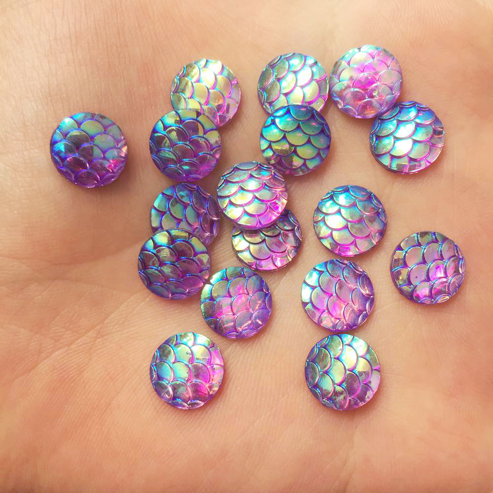 Shiny 100Pcs AB Resin 10mm Rou - Paradise Jewelry & Watches Llc 评论和价格