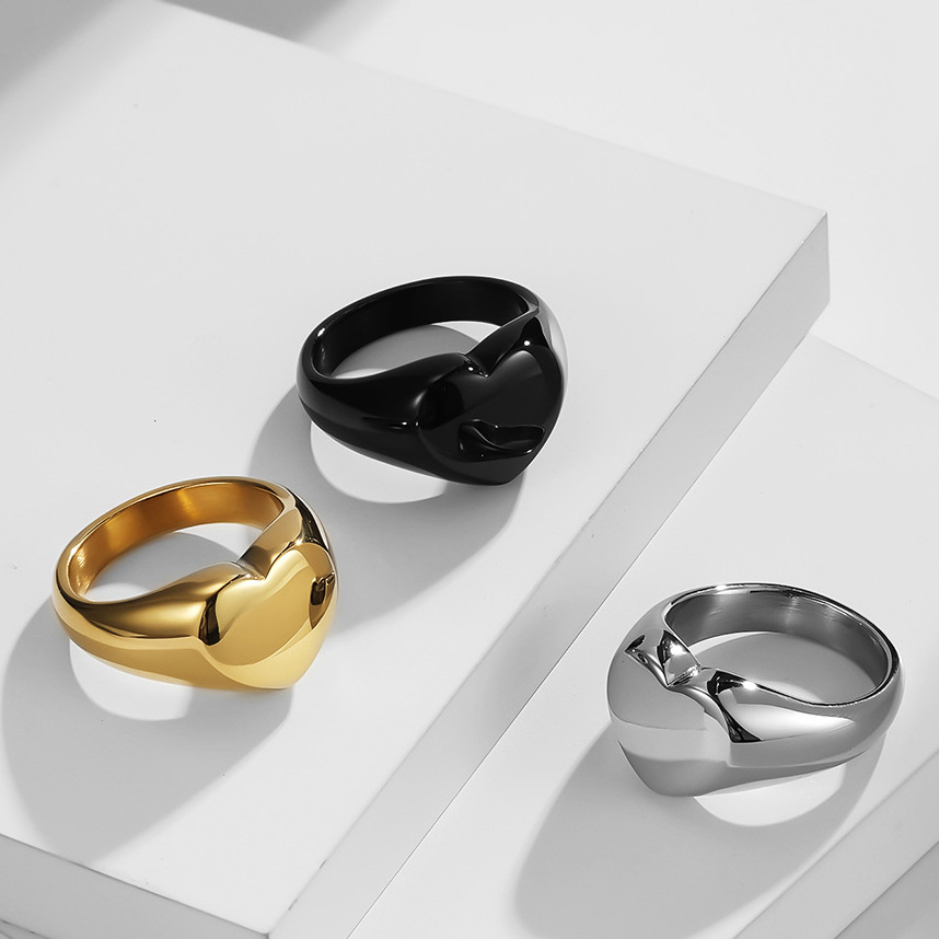 Customized Women Signet Ring C - Statement Cocktail Ring 评论和价格